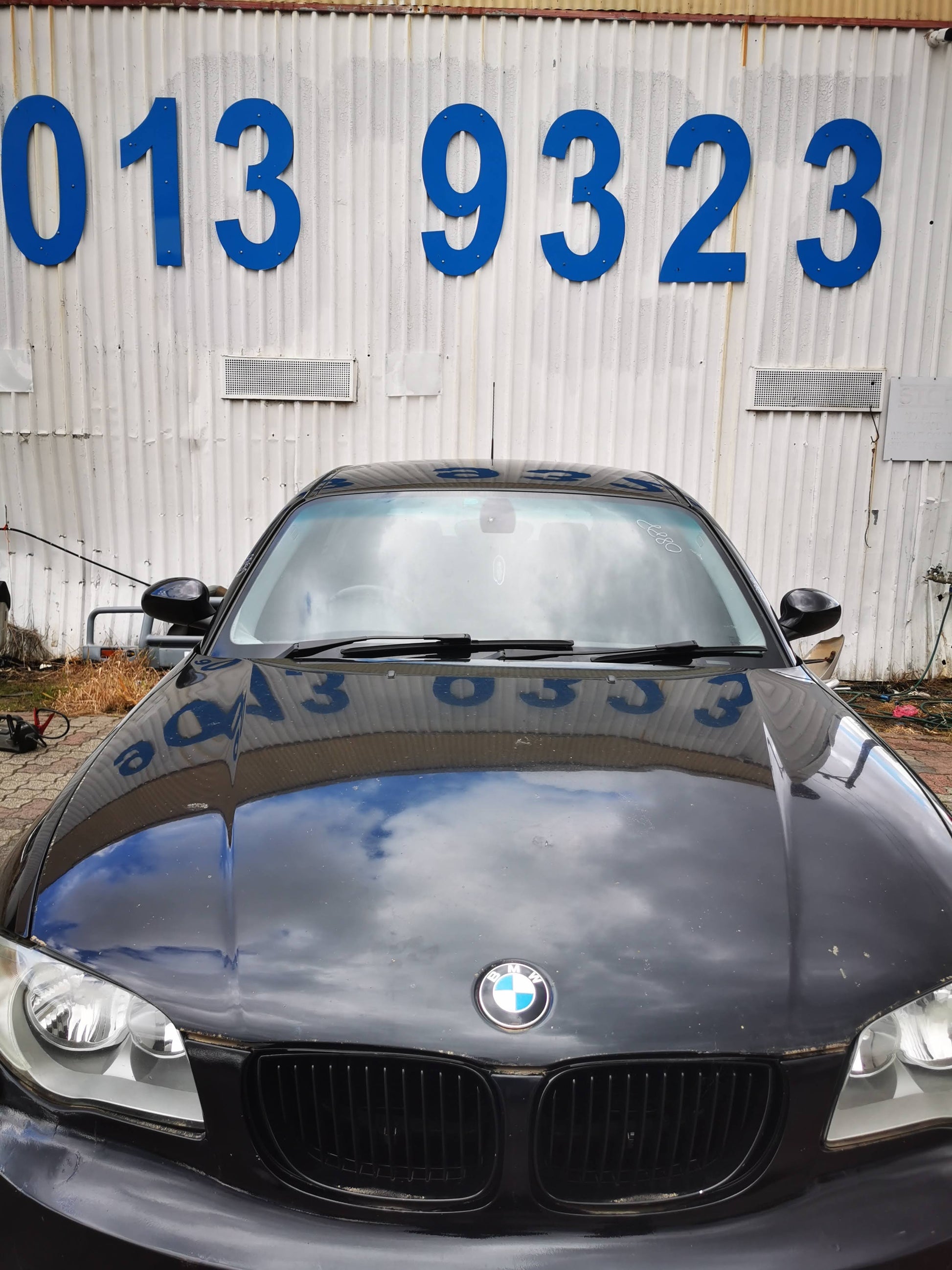 2004 BMW 1 SERIES E87, HATCH, PLAIN TYPE, 10/04-09/11 51127058465 R BAR BRACKET REINFO