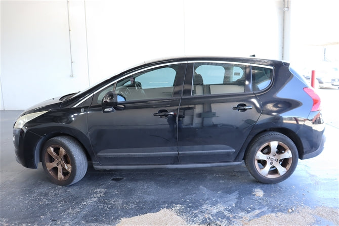 2011 PEUGEOT 3008 T8, 05/10-10/16 9006Q1 LEFT REAR DOOR SLIDING