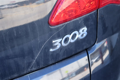 2011 PEUGEOT 3008 T8, 05/10-10/16 9006Q1 LEFT REAR DOOR SLIDING