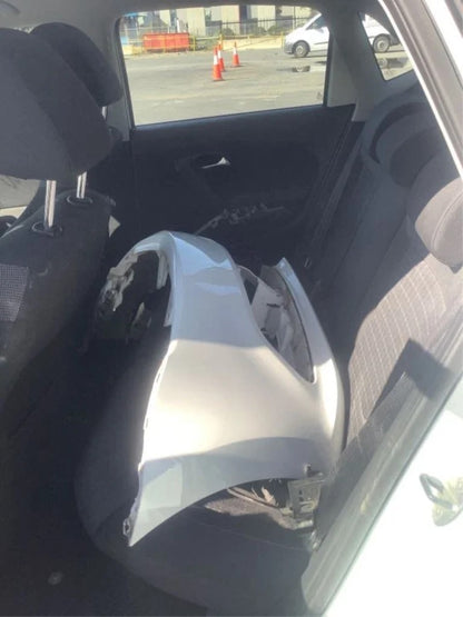 2016 VOLKSWAGEN POLO 6R, HALOGEN, RECTANGULAR REFLECTOR TYPE, 05/14-09/17  LEFT HEADLAMP