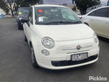 2015 FIAT 500 LEFT FRONT DOOR LOCK, 03/08- 51827415 DOOR BOOT GATE LOCK