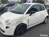 2015 FIAT 500 LEFT FRONT DOOR LOCK, 03/08- 51827415 DOOR BOOT GATE LOCK