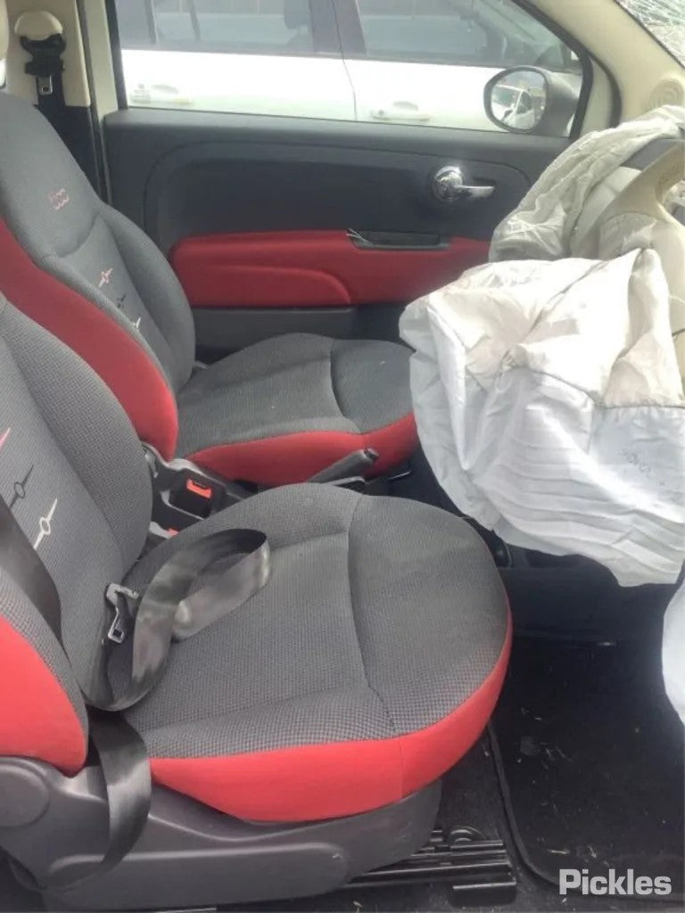 2015 FIAT 500 03/08- 52108393 LEFT FRONT DOOR WINDOW