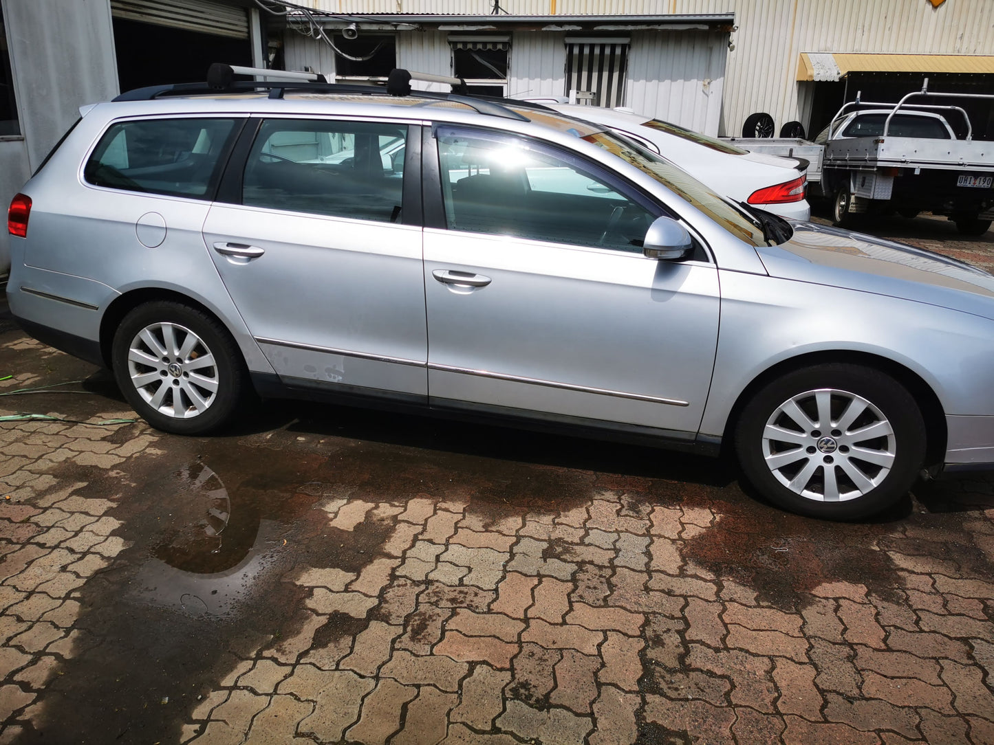 2008 VOLKSWAGEN PASSAT 3C/MK6 B6, MANUAL FOLD (6XN), 03/06-09/10 3C2857507CG LEFT DOOR MIRROR