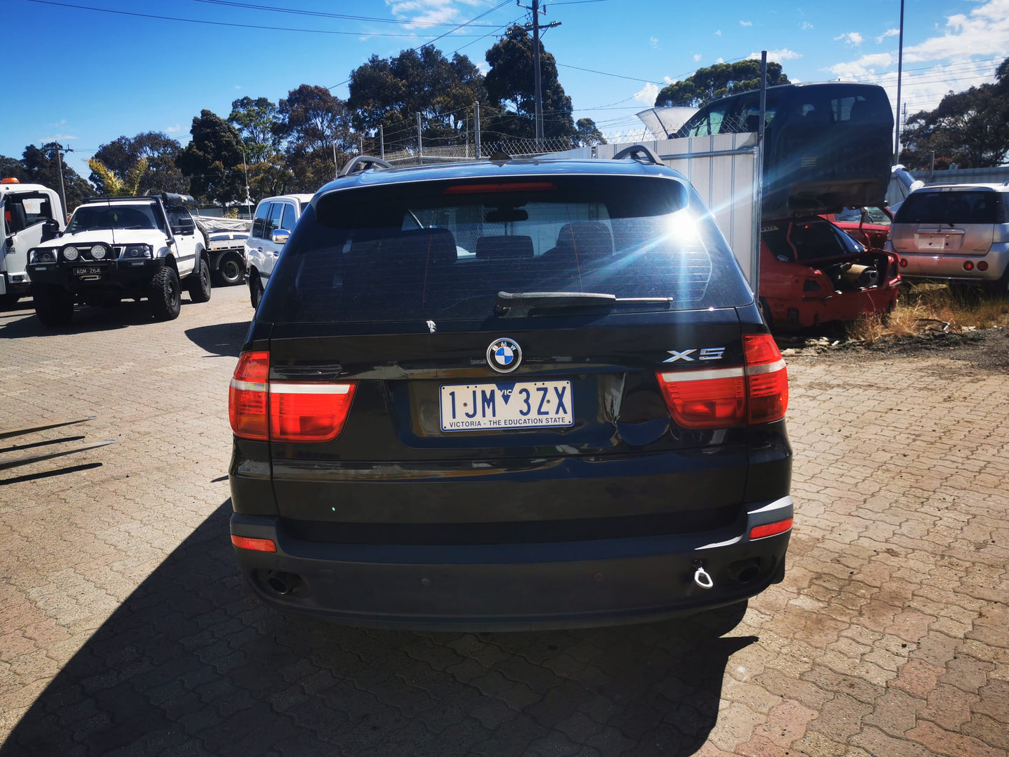 2008 BMW X5 IN BOOT, E70, 03/07-08/13  FUSE BOX