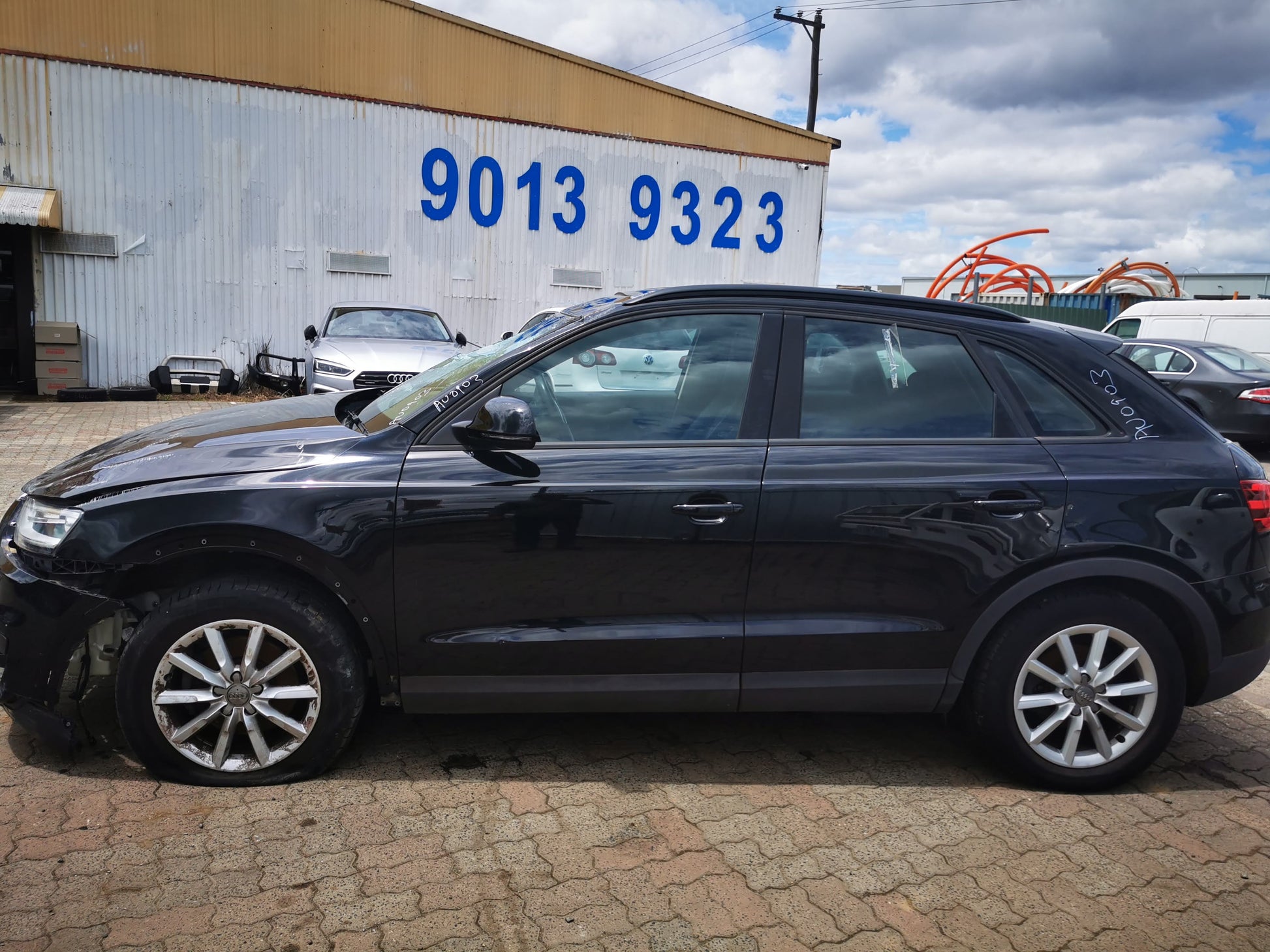 2012 AUDI Q3 8U, Q3/RSQ3, XENON, NON ADAPTIVE TYPE, 03/12-10/14 8U0941044A RIGHT HEADLAMP