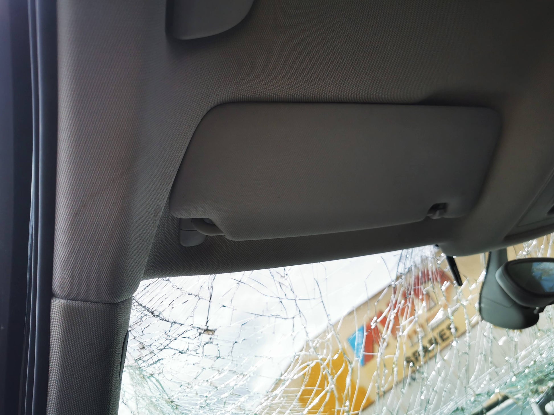 2012 AUDI Q3 8U, RH SIDE, 03/12-12/18 8U0857552C SUNVISOR