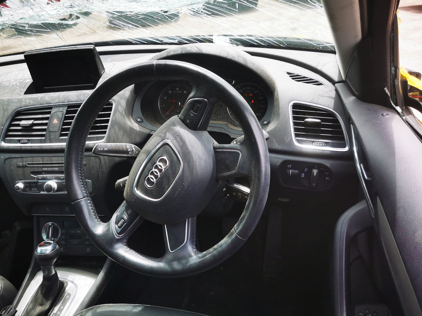 2012 AUDI Q3 8U, LH SIDE, 03/12-12/18 8U0857551C SUNVISOR