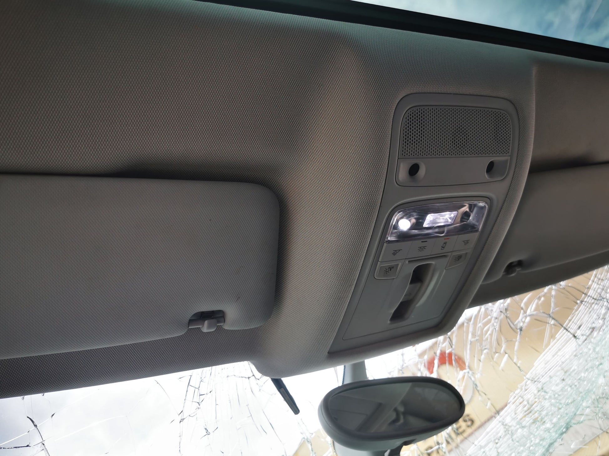 2012 AUDI Q3 8U, LH SIDE, 03/12-12/18 8U0857551C SUNVISOR