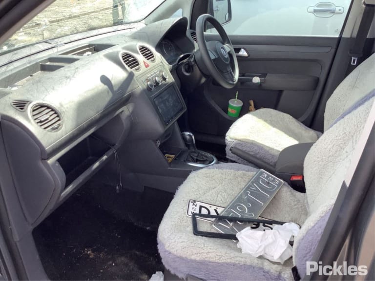 2012 VOLKSWAGEN CADDY 2K MY11 12/10-11/15  INTERIOR MIRROR