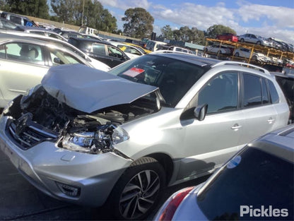 2015 RENAULT KALEOS H45, POWER FOLD, SATIN SILVER TYPE, W/ HEATED, NON BLIND SPOT TYPE, 09/13-04/16 963011642R RIGHT DOOR MIRROR