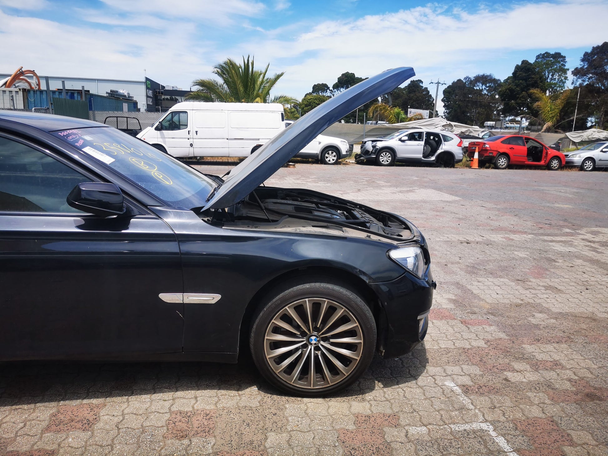 2009 BMW 7 SERIES F01/F02, SEDAN, 03/09-09/15 41007203978 RIGHT FRONT DOOR