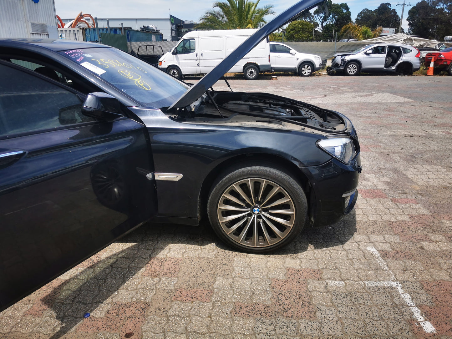 2009 BMW 7 SERIES F01/F02, SEDAN, 03/09-09/15 41007203978 RIGHT FRONT DOOR