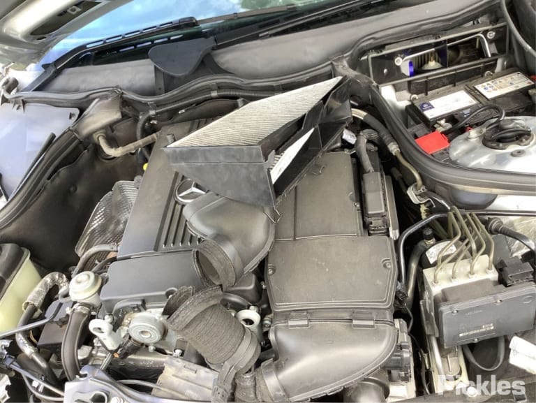 2009 MERCEDES CLC CLASS CL203, NON DISPLAY SCREEN, 08/08-03/11 A2038304185 HEATER AC CONTROLS