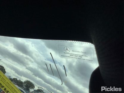 2009 MERCEDES CLC CLASS CL203, W/ PARK SENSOR TYPE, 08/08-03/11 A2038801540 REAR BUMPER