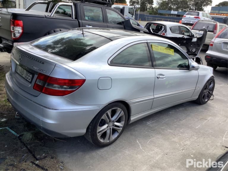 2009 MERCEDES CLC CLASS CL203, W/ PARK SENSOR TYPE, 08/08-03/11 A2038801540 REAR BUMPER