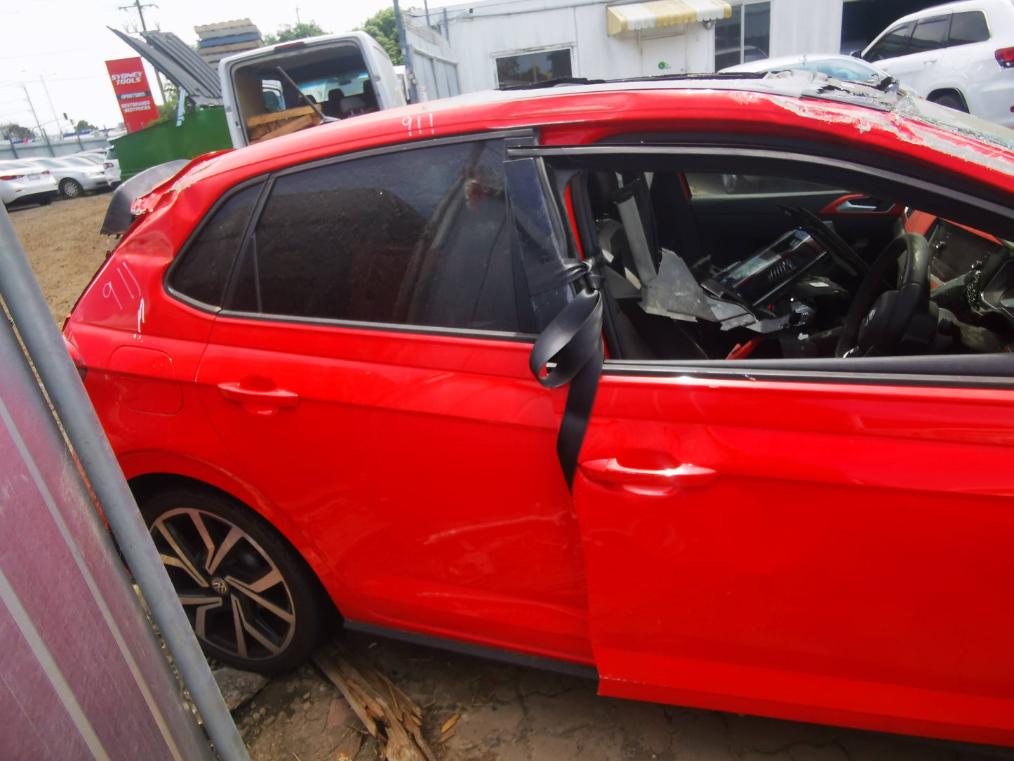 2018 VOLKSWAGEN POLO TAILGATE, AW-AE, 09/17-  WIPER MOTOR