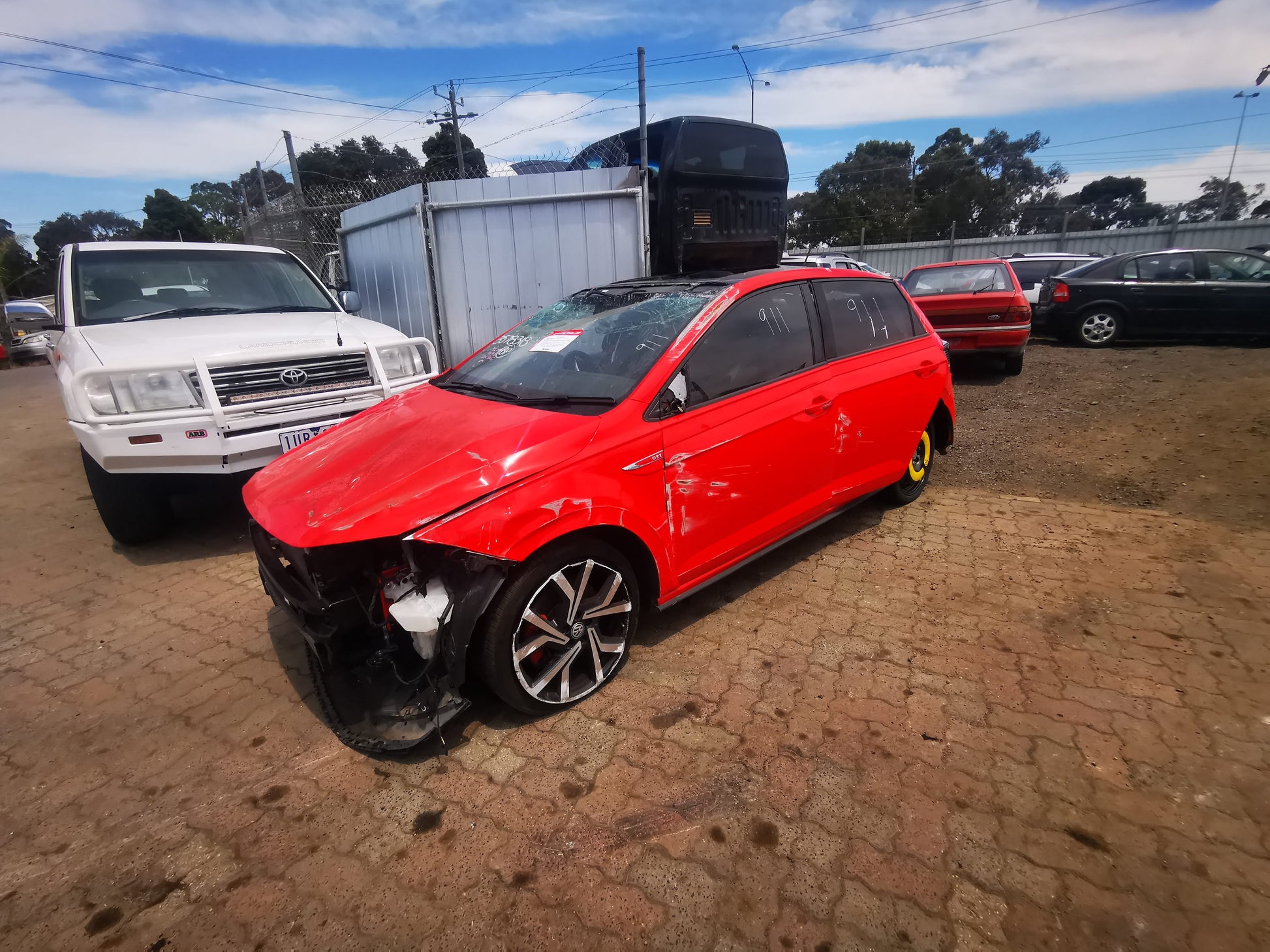 2018 VOLKSWAGEN POLO TAILGATE, AW-AE, 09/17-  WIPER MOTOR