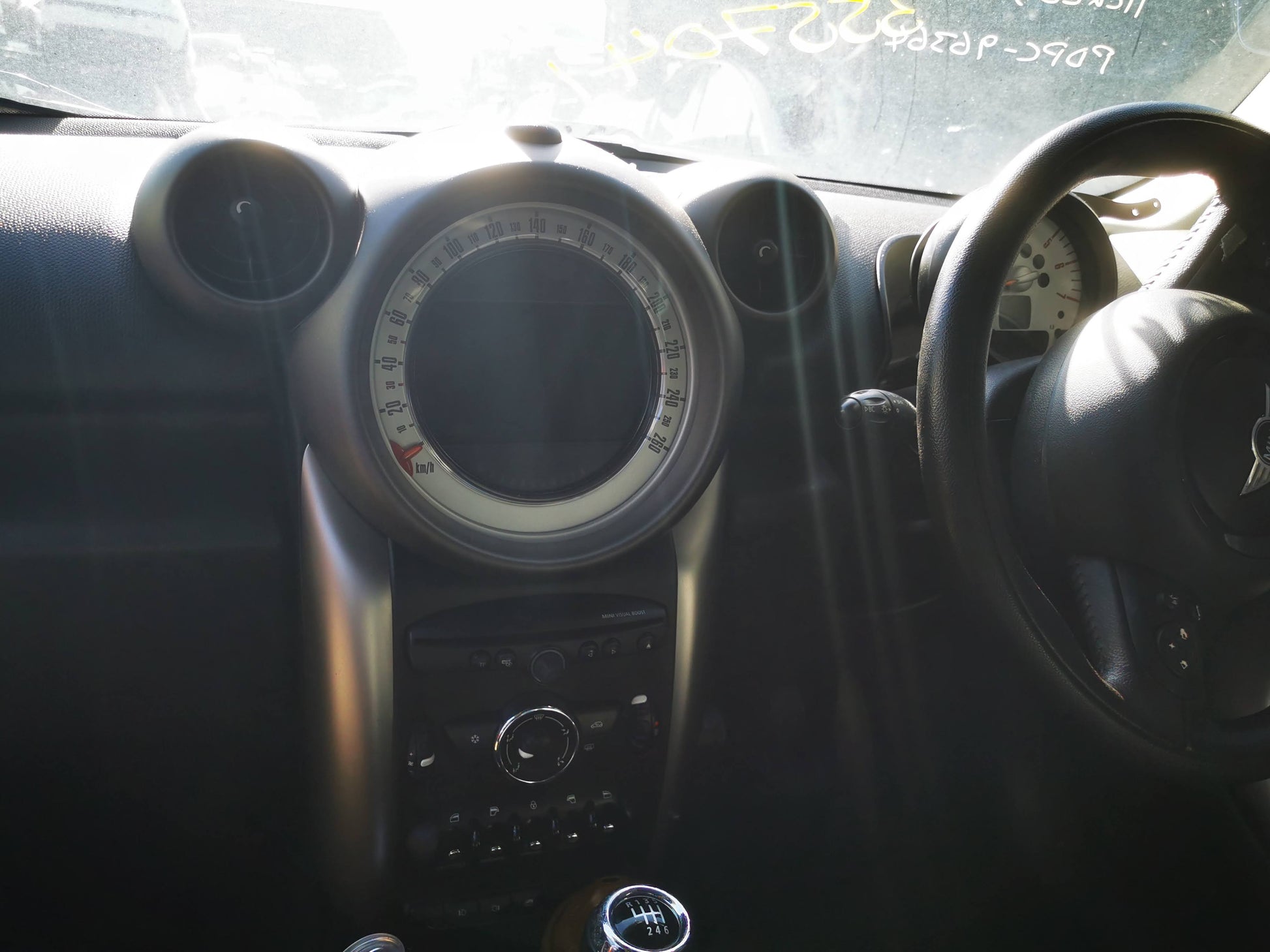 2012 MINI COOPER R55, WAGON, 03/08-05/14  LEFT FRONT DOOR WINDOW