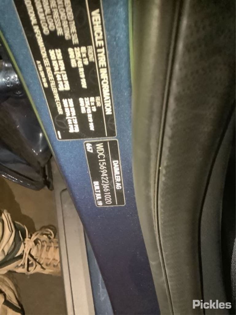 2019 MERCEDES GLA CLASS X156, 04/14-01/20  DOOR HANDLE