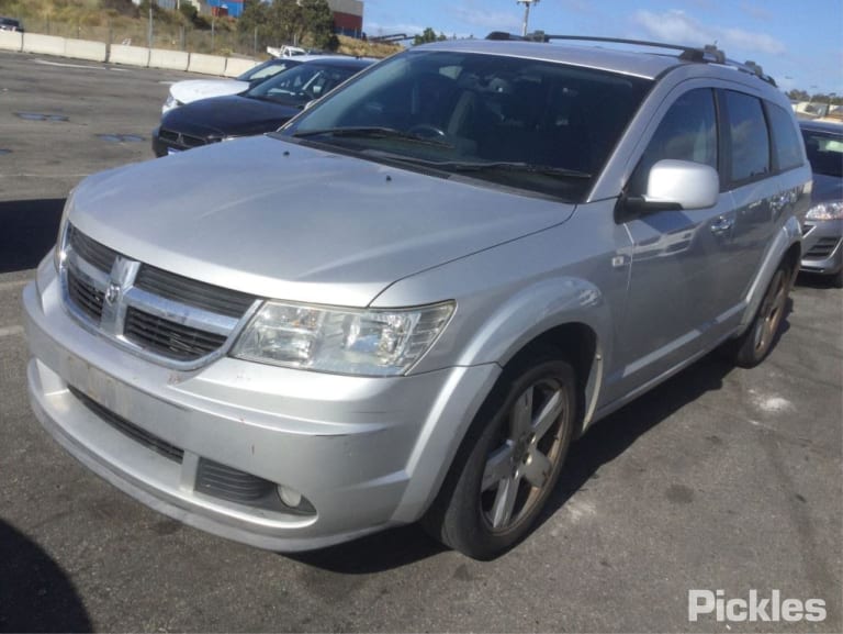 2010 DODGE JOURNEY JC, CHROME INSERT, 09/08-12/16 5067787AC LEFT HEADLAMP