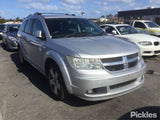 2010 DODGE JOURNEY JC, CHROME INSERT, 09/08-12/16 5067787AC LEFT HEADLAMP