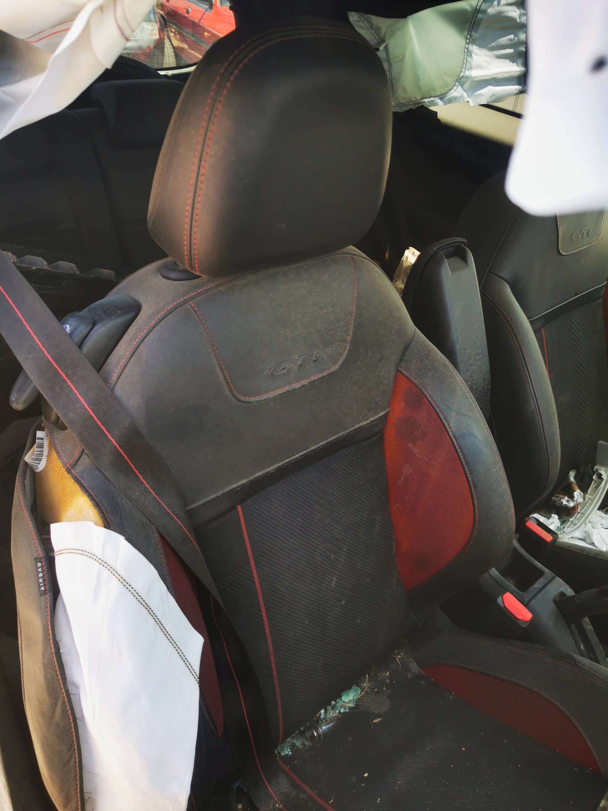 2013 PEUGEOT 208 A9, 10/12-10/15 9672628280 LEFT TAILLIGHT