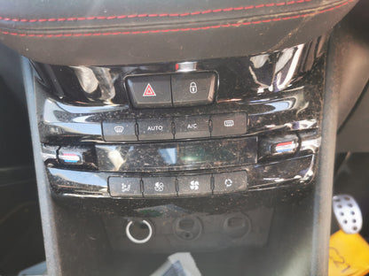 2013 PEUGEOT 208 LEFT FRONT DOOR LOCK, A9, 10/12-12/18 9688079780 DOOR BOOT GATE LOCK