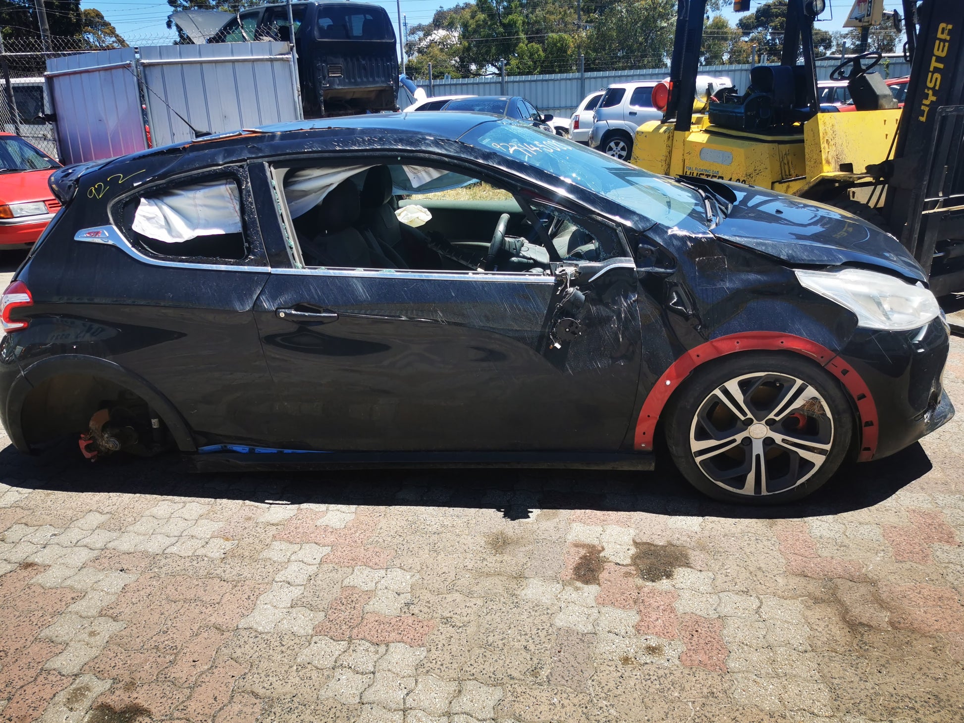 2013 PEUGEOT 208 A9, 3DR HATCH, 10/12-12/18 9673154680 RIGHT FRONT WINDOW REG MOTOR