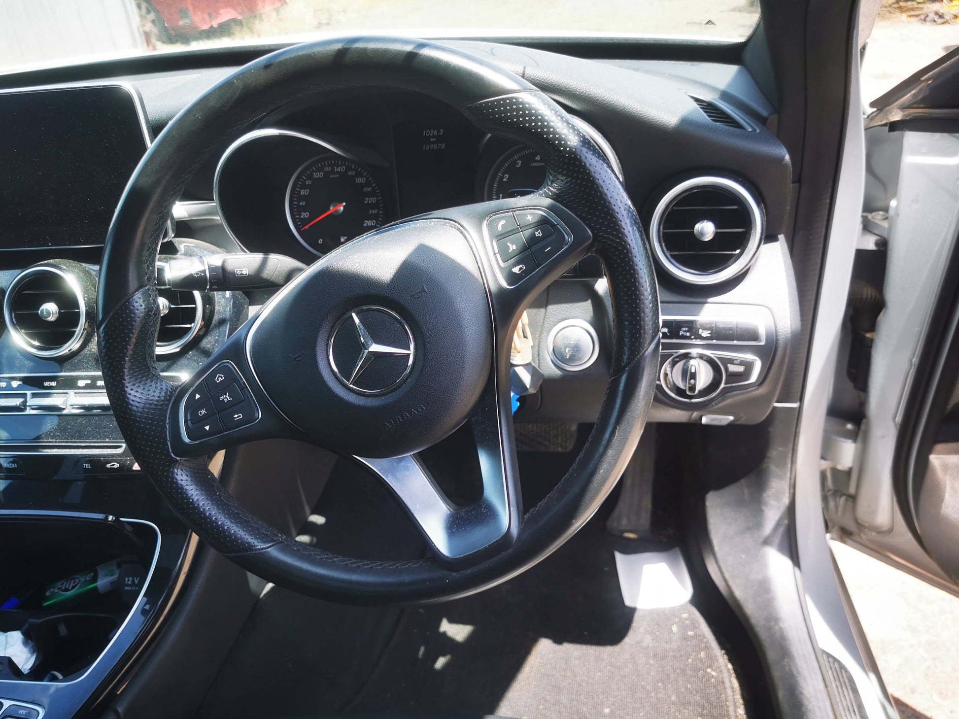 2015 MERCEDES C CLASS FRONT RADAR SENSOR, W205/S205/C205/A205, 08/14-07/23  REVERSE CAMERA