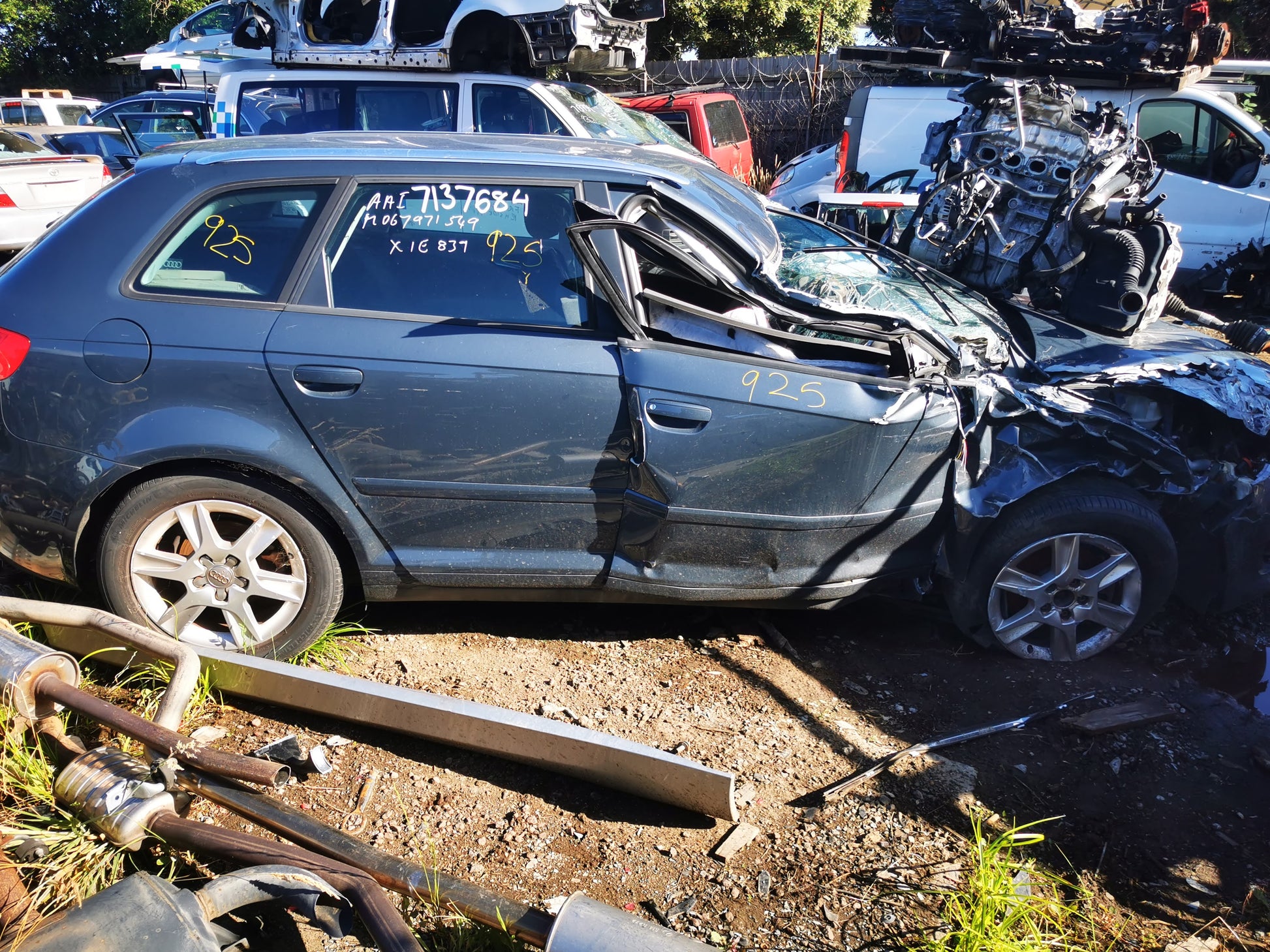 2008 AUDI A3 PETROL, 1.4, CAXC CODE, 8P, 07/08-04/13 03C145702L TURBOCHARGER