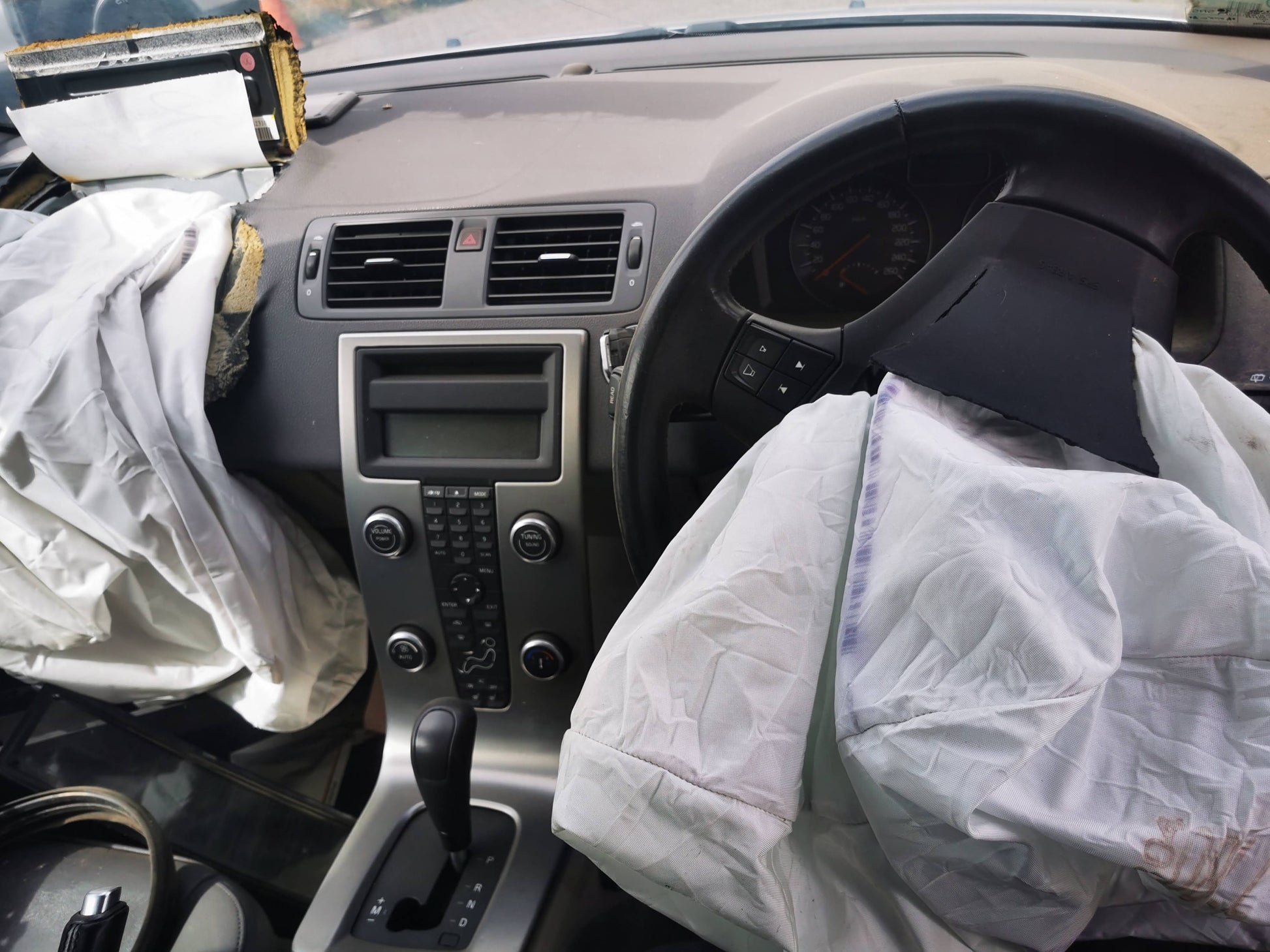 2008 VOLVO V50 RH FRONT (MASTER SWITCH), NON POWER FOLDING TYPE, CH -547567, 10/07-08/12  PWR DR WIND SWITCH