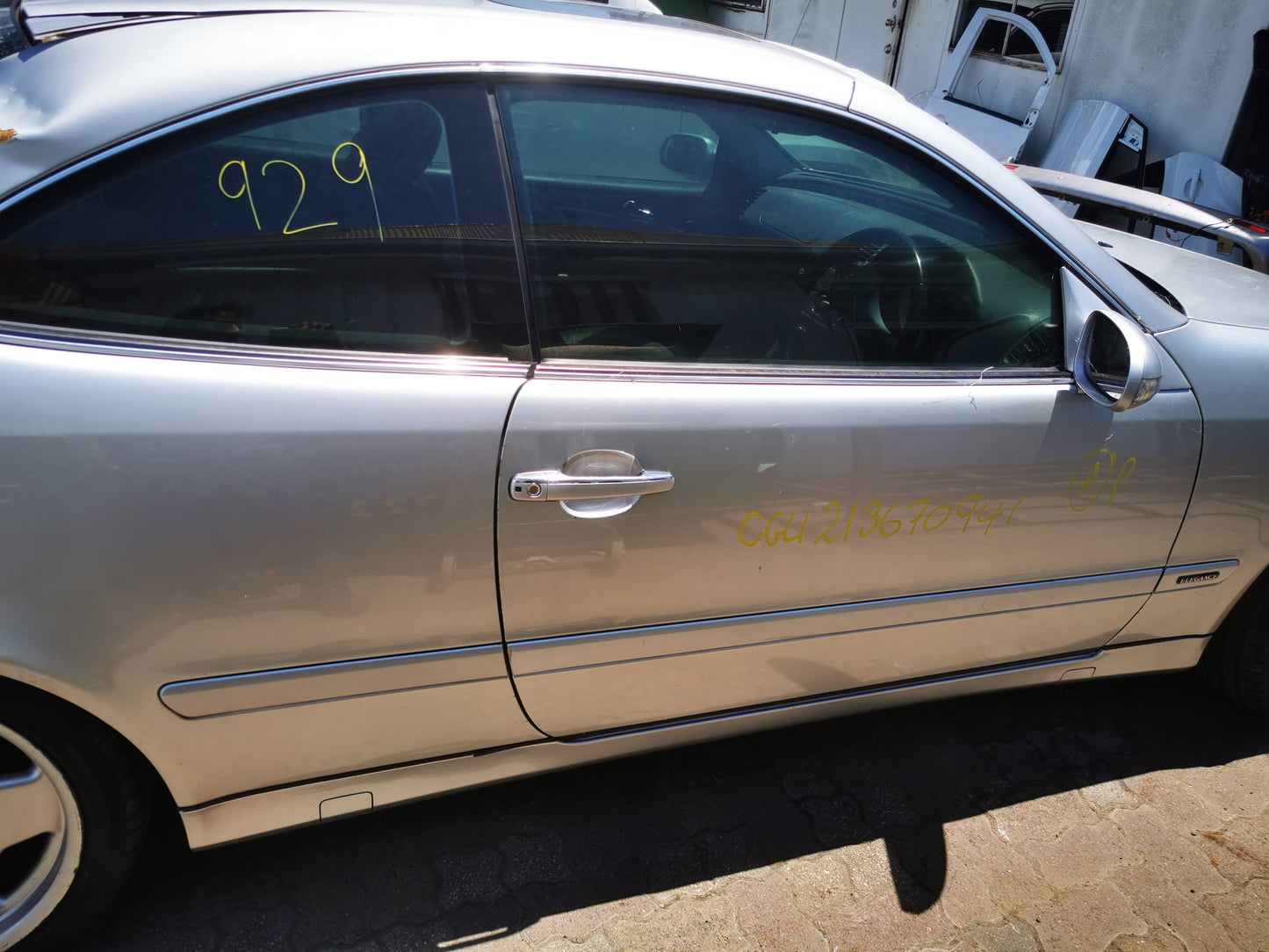 2000 MERCEDES CLK UNDER CAR-CAT TYPE, 2.3, PETROL, C208/A208, 10/97-05/03  CATALYTIC CONVERTER
