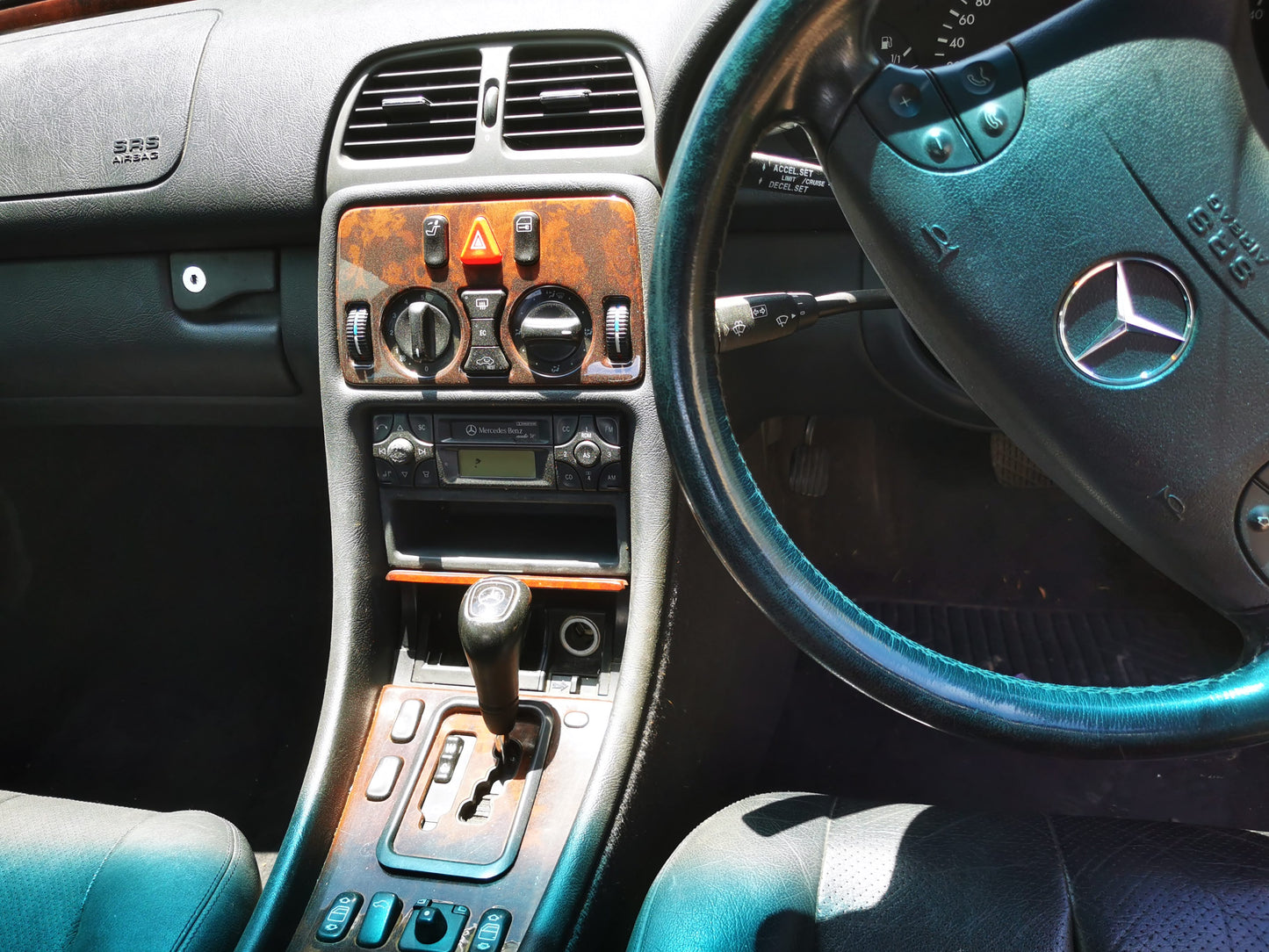 2000 MERCEDES CLK BUMPER BAR (CENTRE), C208/A208, 10/97-05/03 A2088800340  PA REAR BUMPER