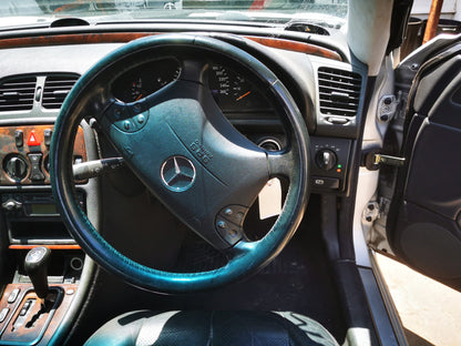 2000 MERCEDES CLK DOOR REG AND MOTOR ASSY, C208/A208, 10/97-05/03 A2087200746 LEFT FRONT WINDOW REG MOTOR