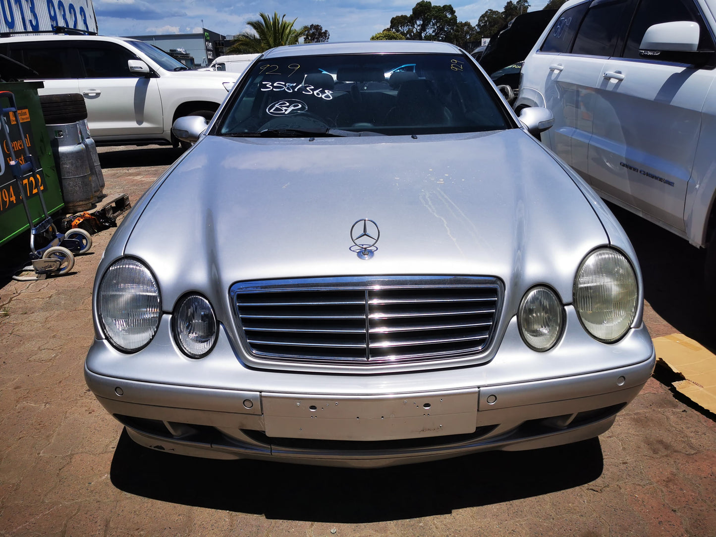 2000 MERCEDES CLK UNDER CAR-CAT TYPE, 2.3, PETROL, C208/A208, 10/97-05/03  CATALYTIC CONVERTER