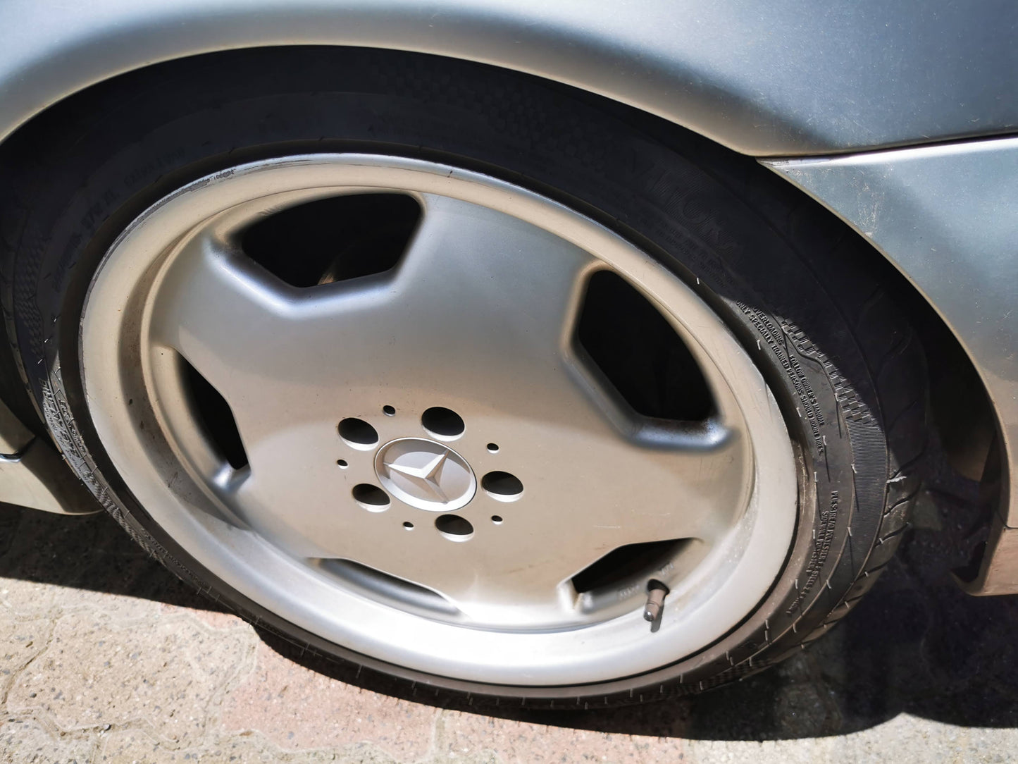 2000 MERCEDES CLK BUMPER BAR (CENTRE), C208/A208, 10/97-05/03 A2088800340  PA REAR BUMPER