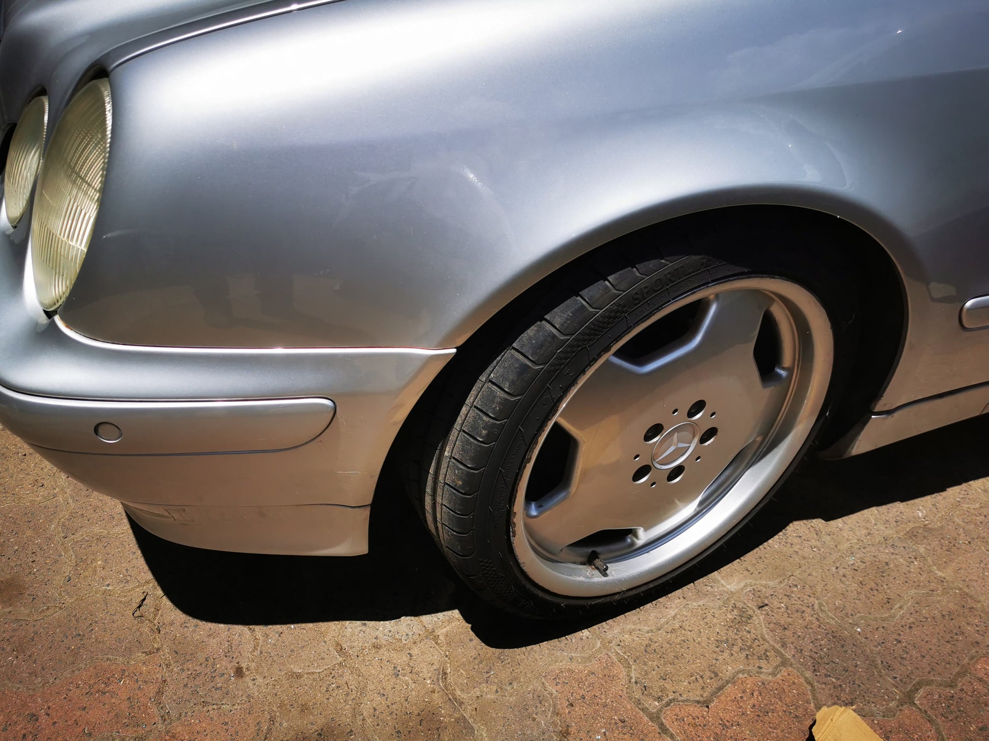 2000 MERCEDES CLK UNDER CAR-CAT TYPE, 2.3, PETROL, C208/A208, 10/97-05/03  CATALYTIC CONVERTER