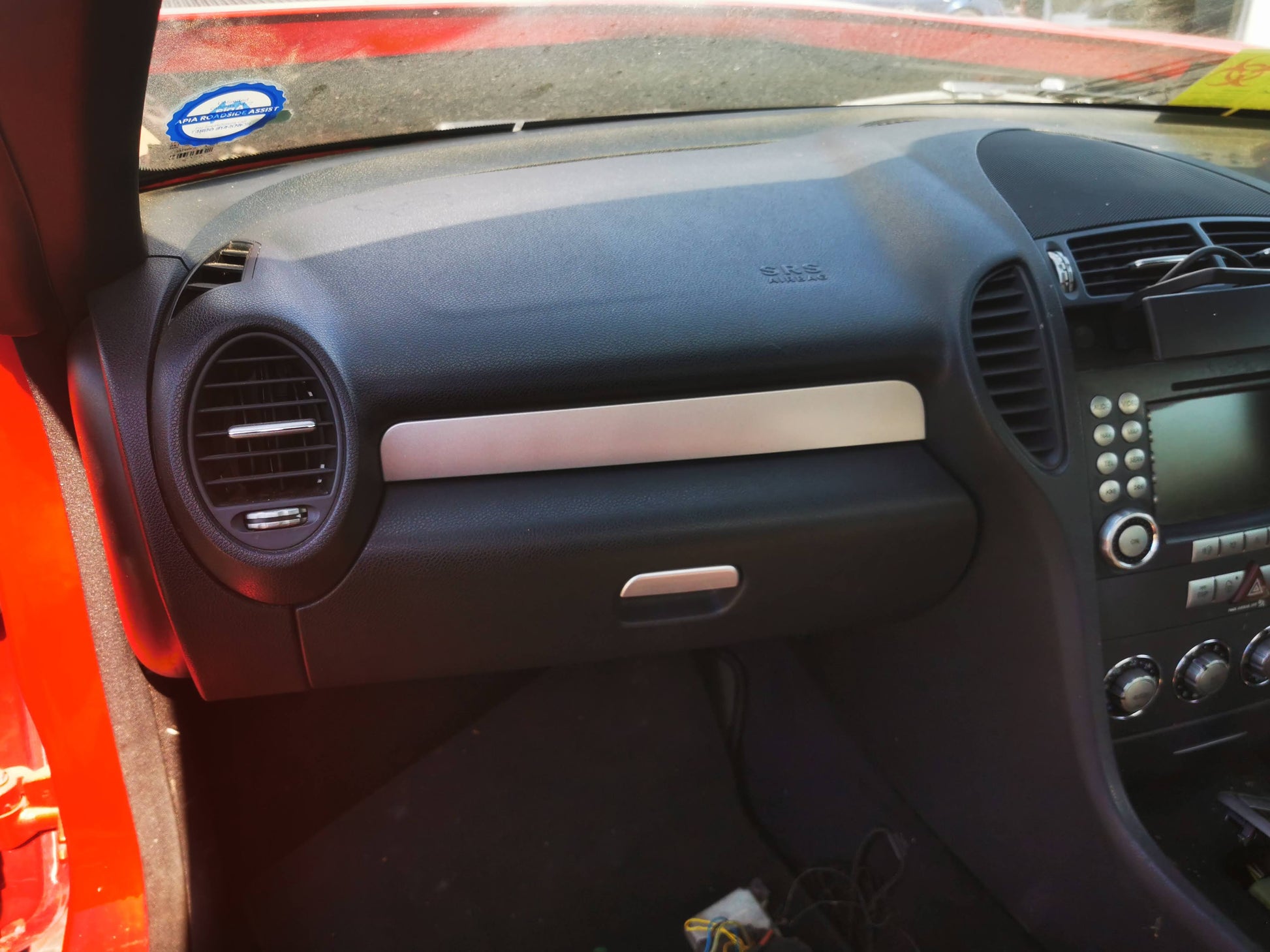 2007 MERCEDES SLK R171 09/04-06/11 A1717250110 LEFT FRONT DOOR WINDOW