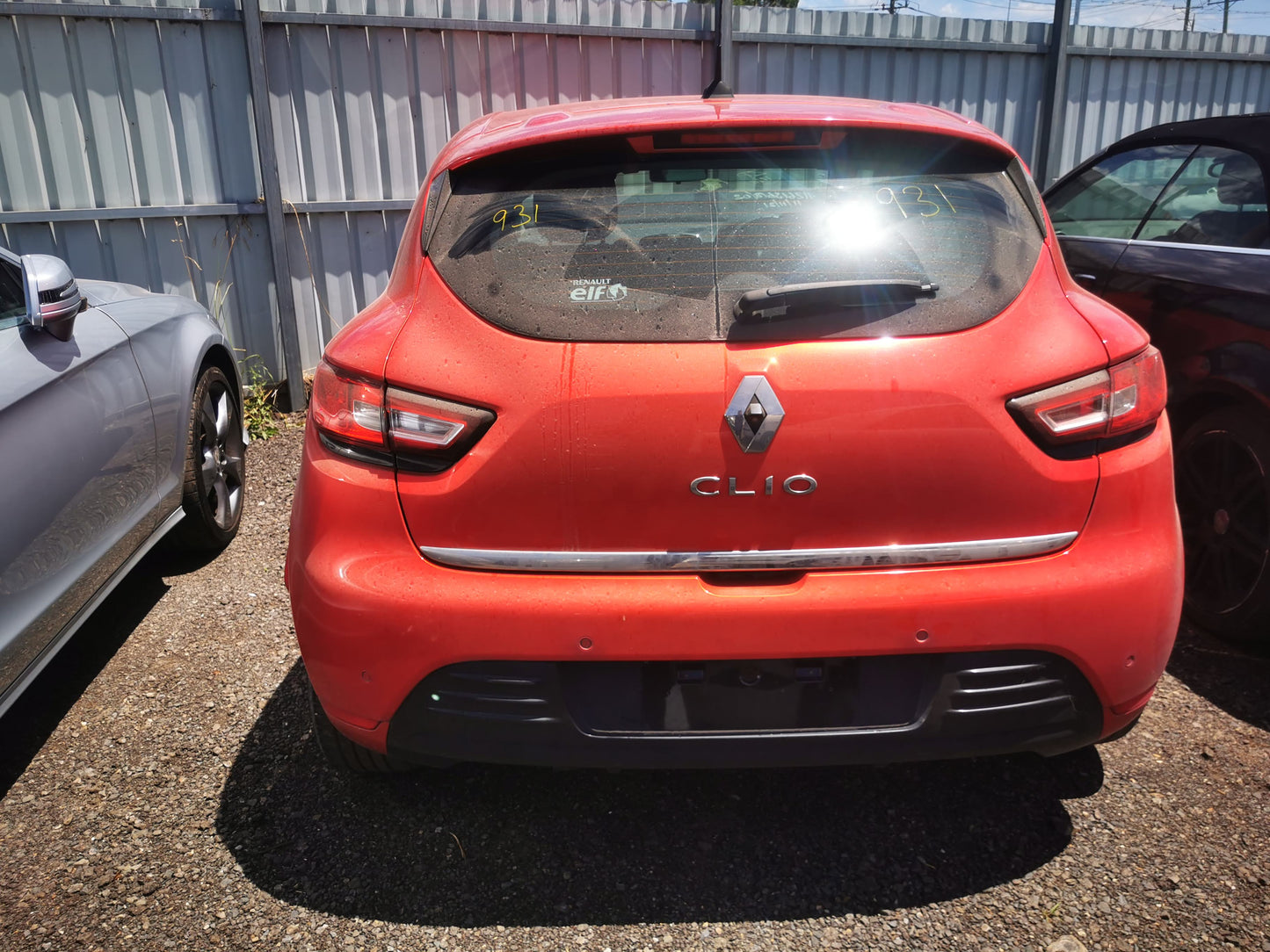 2014 RENAULT CLIO X98, IN BODY, LED TYPE, 09/13-10/19 265502631R RIGHT TAILLIGHT