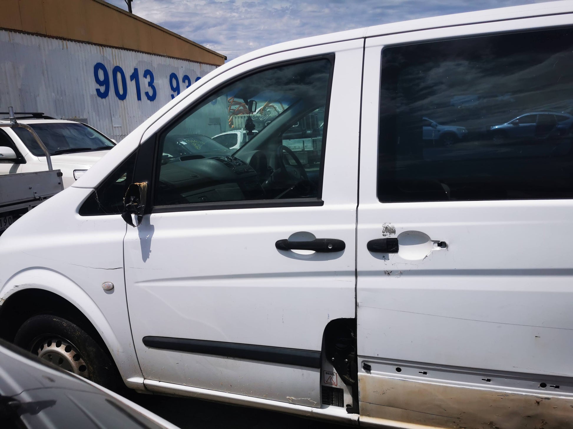 2006 MERCEDES VITO MODULE, 639, 05/04-01/11 A9064460542 AIRBAG MODULE SENSOR