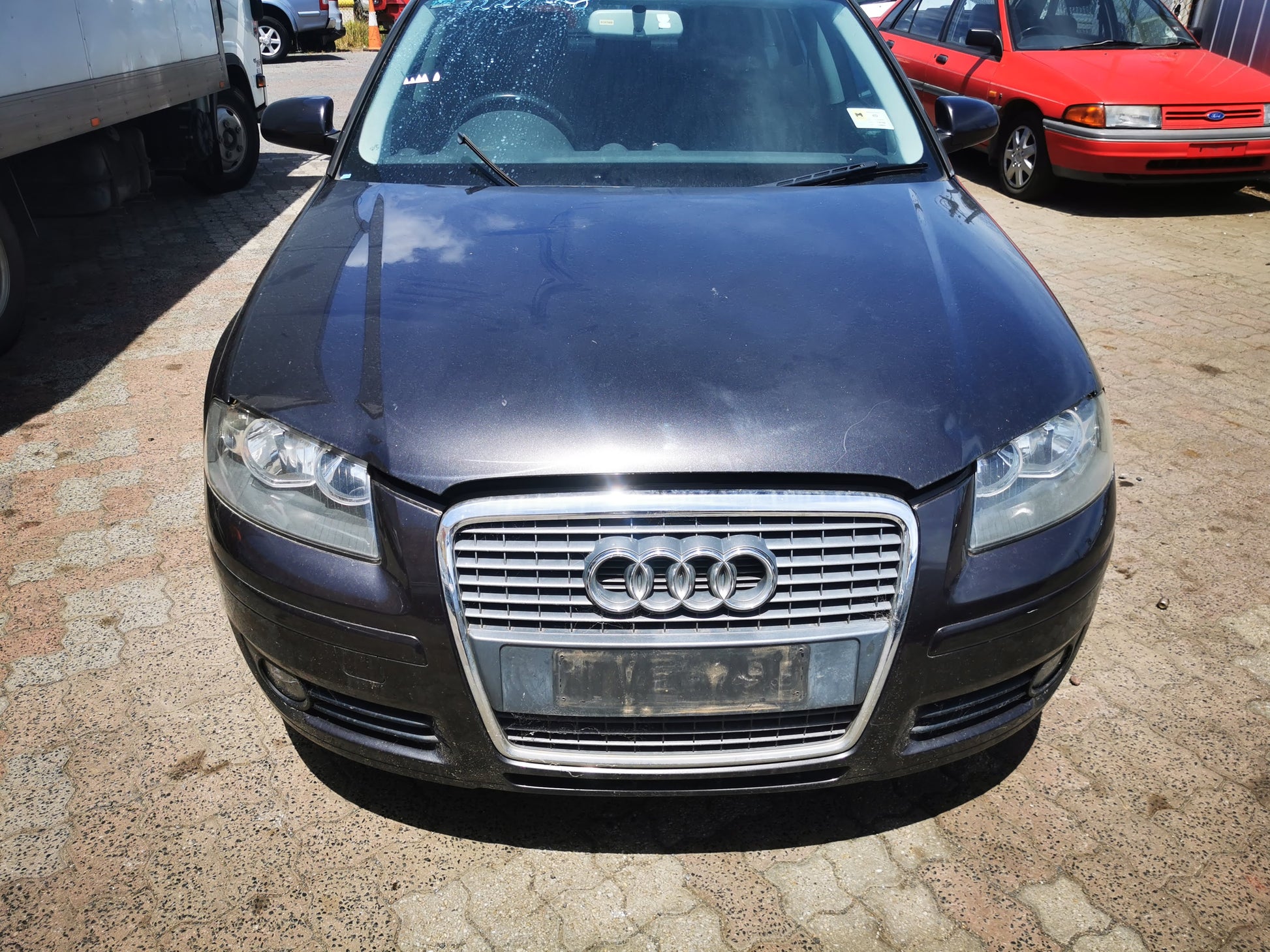 2005 AUDI A3 A3, STEERING WHEEL, 8P, 3DR/5DR HATCH, 06/04-07/08 8P0880201AJ RIGHT AIRBAG