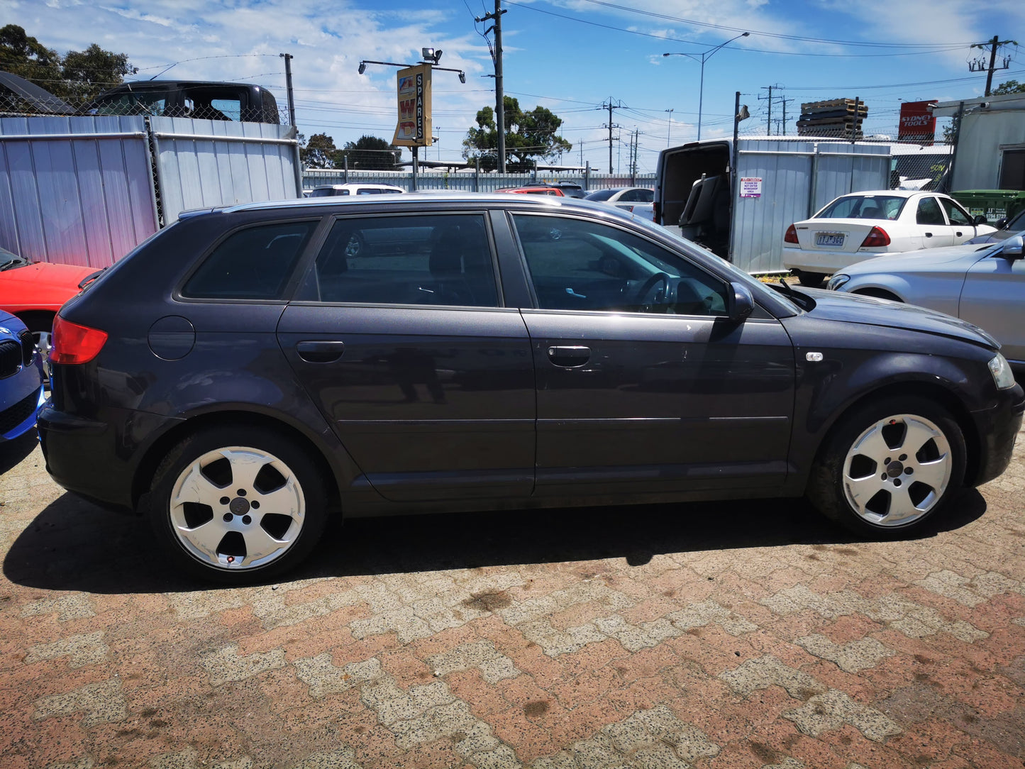 2005 AUDI A3 8P, NON SEAT WARMER TYPE, HATCHBACK, 06/04-04/13 8P0820043AF HEATER AC CONTROLS