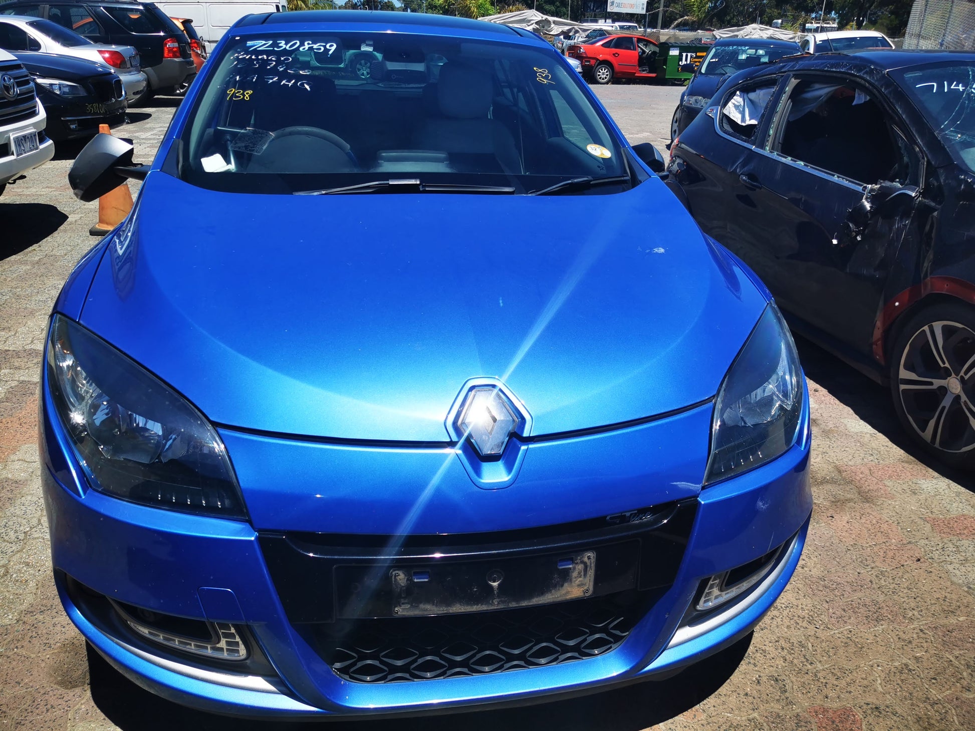 2013 RENAULT MEGANE X32/B95/K95, 5DR HATCH/WAGON, EXPRESSION/PRIVILEGE/DYNAMIQUE, 07/13-06/14 260108719R RIGHT HEADLAMP