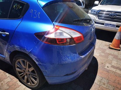 2013 RENAULT MEGANE RIGHT REAR DOOR LOCK, X32/B95, 5DR HATCH, P/N 825020025R, 09/10-05/16 825020025R DOOR BOOT GATE LOCK