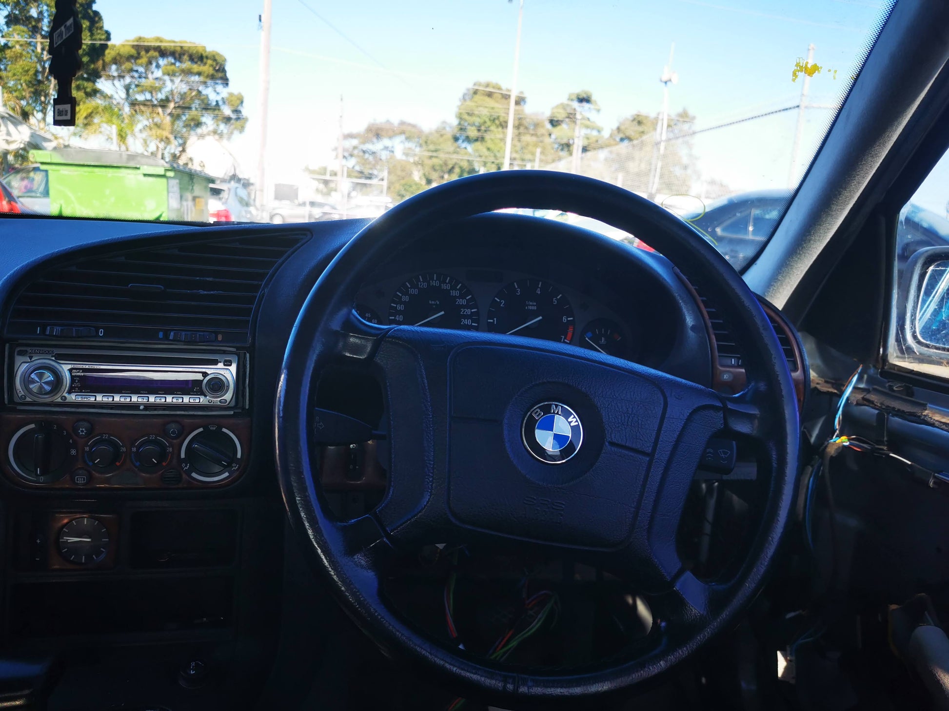 1994 BMW 3 SERIES E36, DOOR REGULATOR ONLY, POWER, SEDAN/HATCH, 05/91-09/00 51331977609 LEFT FRONT WINDOW REG MOTOR