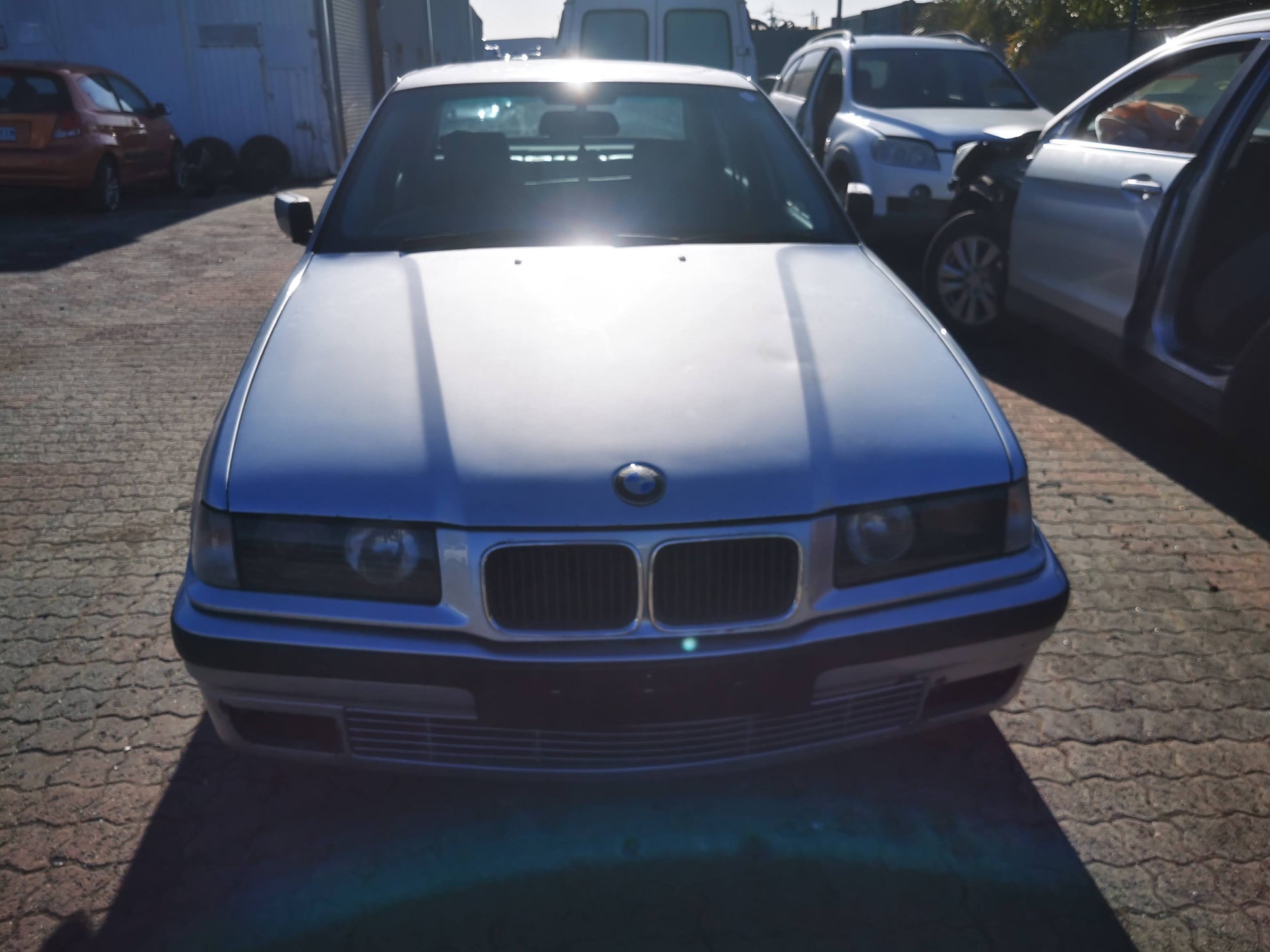 1994 BMW 3 SERIES +HEADLIGHT+ E36 CPE/SED (NON PIMPLE) 05/91-10/94 63121393343 LEFT HEADLAMP