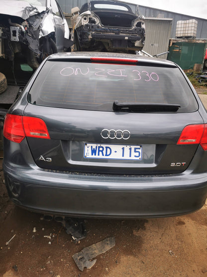 2006 AUDI A3 8P, 5DR HATCH, 03/04-04/13 8P4833051A LEFT FRONT DOOR