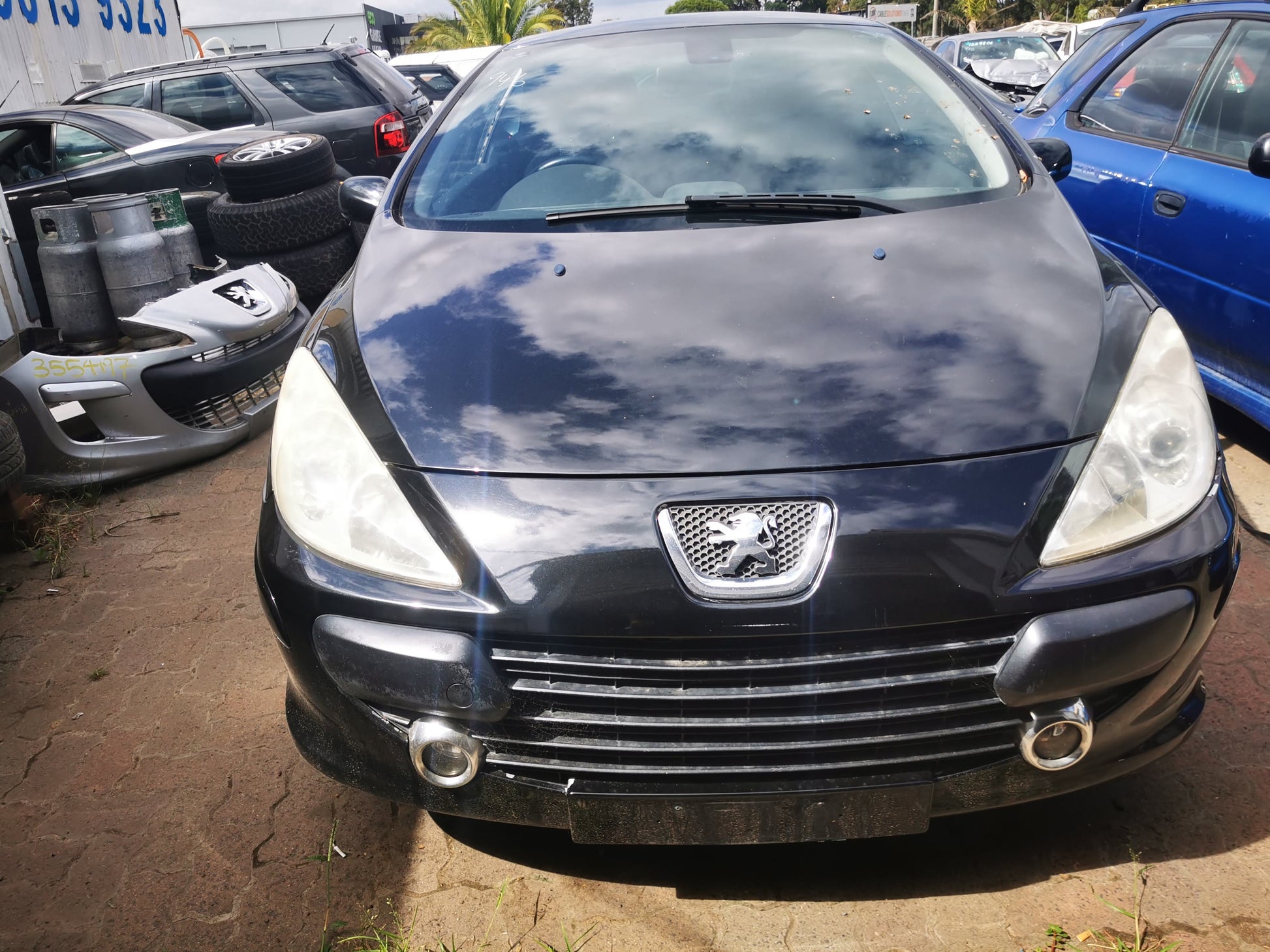 2006 PEUGEOT 307 T6, HATCH/WAGON/CABRIO, 10/05-12/09 7840R0 LEFT GUARD