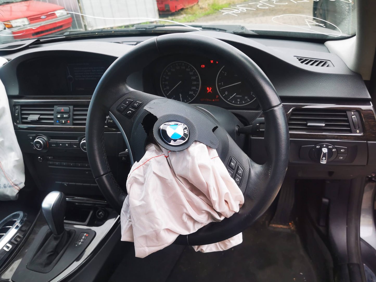 2011 BMW 3 SERIES E90, STANDARD, NON CAMERA TYPE, 315 MHz, 03/05-12/13  INTERIOR MIRROR